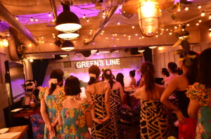 渋谷 貸切 パーティー GREEN'S LINE フラダンス (6)